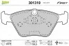 Тормозные колодки дисковые BMW 5(E39) "2,0-3,5 "F "95-03 Valeo 301310 (фото 1)