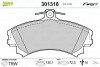 Тормозные колодки дисковые MITSUBISHI/SMART/VOLVO Carisma/Colt/Forfour/S40/V40 "1,1-2,0 "F "95-12 Valeo 301318 (фото 1)