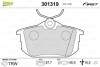 Гальмівні колодки дискові MITSUBISHI/VOLVO Carisma/Colt/SpaceStar/S40/V40 "1,1-2,0 "R "95-12 Valeo 301319 (фото 1)