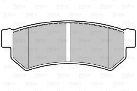 Тормозные колодки дисковые CHEVROLET Lacetti/Nubira "1,4-2,0 "R "05-11 Valeo 301343