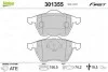 Тормозные колодки дисковые VAG A4/Cabriolet/Passat "1,6-2,8 "F "82-01 Valeo 301355 (фото 1)