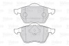 Гальмівні колодки дискові VAG A4/Cabriolet/Passat "1,6-2,8 "F "82-01 Valeo 301355 (фото 2)