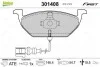 Тормозные колодки дисковые VAG A2/A3/Fabia/Octavia/Bora/Caddy/Golf/Jetta/Polo "1,0-2,5 "F "96>> Valeo 301408 (фото 1)