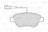 Тормозные колодки дисковые ALFA/CITROEN/FIAT/PEUGEOT Mito/Bravo/Doblo/Bipper "1,2-1,9 "F "01>> Valeo 301426 (фото 2)