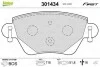Гальмівні колодки дискові FORD/JAGUAR Mondeo/X-Type "1,8-3,0 "R "00-09 Valeo 301434 (фото 1)