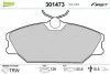 Тормозные колодки дисковые RENAULT Clio/Laguna/Megane "1,4-2,9 "F "96-06 Valeo 301473 (фото 1)