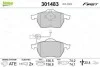 Тормозные колодки дисковые VAG A4/A6/SuperB/Passat "1,6-3,2 "F "95-11 Valeo 301483 (фото 1)