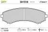 Тормозные колодки дисковые MITSUBISHI Grandis/Pajero "2,0-3,8 "F "00>> Valeo 301518 (фото 1)