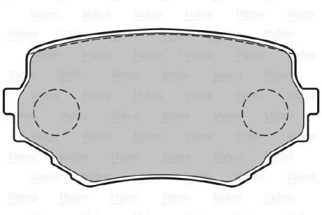 Тормозные колодки дисковые SUZUKI GrandVitara/Vitara "1,6-2,7 "F "90-03 Valeo 301534