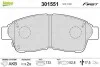 Тормозные колодки дисковые TOYOTA Camry/CarinaE/Corolla/Picnic/Rav4 "1,3-2,2 "F "91-01 Valeo 301551 (фото 1)