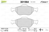 Тормозные колодки дисковые FORD/MAZDA Fiesta/Fusion/Ka/Puma/Street/121/2 "1,25-1,8 "F "95-12 Valeo 301564 (фото 1)