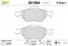 Тормозные колодки дисковые FORD/MAZDA Fiesta/Fusion/Ka/Puma/Street/121/2 "1,25-1,8 "F "95-12 Valeo 301564 (фото 1)