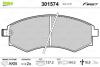 Гальмівні колодки First DAEWOO/HYUNDAI/SSANGYONG Korando/Lantra/Korando "F "88>> Valeo ="301574" (фото 1)