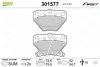 Тормозные колодки дисковые TOYOTA Celica/Corolla/Prius/Yaris "1,0-2,0 "R "99-09 Valeo 301577 (фото 1)