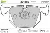 Тормозные колодки дисковые ALPINA/BMW/LANDROVER D3/3/5/7/X3/X5/Z4/Z8/RangeRover "2,0-5,6 "R "90-13 Valeo 301580 (фото 1)