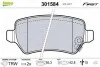 Тормозные колодки дисковые KIA/OPEL Ceed/Venga/AstraGH/Combo/Meriva/ZafiraAB "1,2-2,2 "R "98>> Valeo 301584 (фото 1)