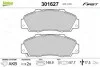 Тормозные колодки дисковые HONDA/ROVER Accord/Civic/CR-V/HR-V/NSX/600 "1,6-3,5 "F "90>> Valeo 301627 (фото 1)
