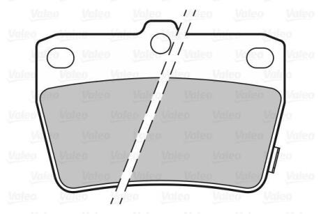 Гальмівні колодки First TOYOTA Rav4 "R "00-05 Valeo ="301673"