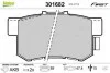 Тормозные колодки дисковые HONDA/ROVER/SUZUKI Accord/Civic/CR-V/600/Swift/SX4 "1,3-3,5 "R "87>> Valeo 301682 (фото 1)