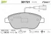 Тормозные колодки дисковые FIAT/OPEL Doblo/Linea/Combo "1,3-2,0 "F "07>> Valeo 301721 (фото 1)