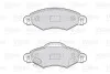 Тормозные колодки дисковые TOYOTA Yaris "1,0-1,4 "F "99-05 Valeo 301736 (фото 2)