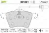 Гальмівні колодки First FORD/SEAT/VW Galaxy/Alhambra/Sharan "F "95-10 Valeo ="301801" (фото 1)