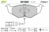 Тормозные колодки дисковые VAG Fabia/Polo "1,0-1,9 "F "99-14 Valeo 301805 (фото 1)