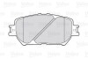Гальмівні колодки дискові TOYOTA Camry "2,4-3,0 "F "01-06 Valeo 301862 (фото 2)