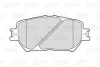 Тормозные колодки дисковые TOYOTA Camry "2,4-3,0 "F "01-06 Valeo 301862 (фото 2)