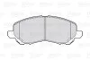 Тормозные колодки дисковые CHRYSLER/CITROEN/JEEP/MITSUBISHI/PEUGEOT Patriot/Galant "1,3-3,0 "F "99>> Valeo 301886 (фото 2)