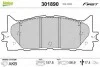 Тормозные колодки дисковые TOYOTA Camry "2,4-3,5 "F "06>> Valeo 301890 (фото 1)