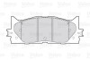 Тормозные колодки дисковые TOYOTA Camry "2,4-3,5 "F "06>> Valeo 301890 (фото 2)