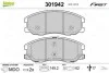 Тормозные колодки дисковые CHEVROLET/OPEL Captiva/Antara "2,0-3,2 "F "06>> Valeo 301942 (фото 1)