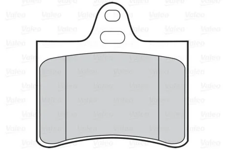 Тормозные колодки дисковые CITROEN C5 "1,6-3,0 "R "01-08 Valeo 302021