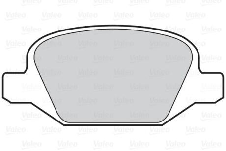 Гальмівні колодки First FIAT/LANCIA Panda/Ypsilon "R "99>> Valeo ="302024"