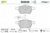 Тормозные колодки дисковые FORD/SEAT/VW Alhambra/Galaxy/Sharan "1,8-2,8 "F "95-10 Valeo 302030 (фото 2)