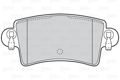 Гальмівні колодки First NISSAN/OPEL/RENAULT Interstar/Movano/Master "R "98>> Valeo ="302034"