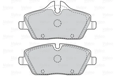 Тормозные колодки дисковые BMW 1(E81,82,87,88)/2(F45)/3(E90)/Cooper/One "1,2-3,0 "F "03>> Valeo 302049