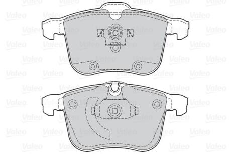 Гальмівні колодки First CADILLAC/OPEL/SAAB BLS/Vectra/9-3 "F "02>> Valeo ="302064"