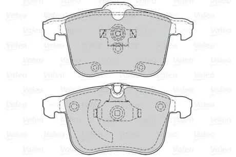 Гальмівні колодки First CADILLAC/OPEL/SAAB BLS/Vectra/9-3 "F "02>> Valeo ="302064"