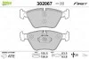 Тормозные колодки дисковые BMW/MG 3(E46)/X3(E83)/Z4(E85,86)/180/190/260 "2,0-4,6 "F "99-11 Valeo 302067 (фото 2)