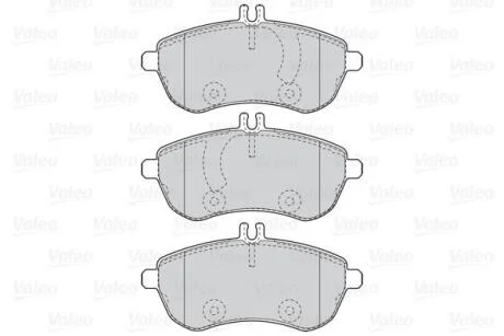 Гальмівні колодки First MB C-Class/E-Class/SLC/SLK "F "07>> Valeo ="302088"