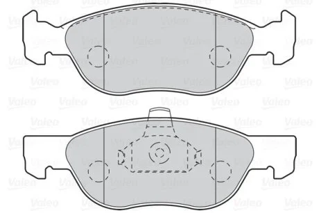 Тормозные колодки дисковые FIAT Punto/Punto Van "1,3-1,9 "F "99-09 Valeo 302104