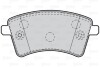 Гальмівні колодки дискові MERCEDES/RENAULT Citan/Kangoo "1,2-1,6 "F "08>> Valeo 302108 (фото 1)