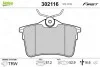 Тормозные колодки дисковые CITROEN/PEUGEOT Berlingo/308/Partner 1,2-2,0 "R "07>> Valeo 302116 (фото 2)