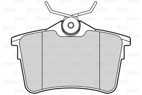 Тормозные колодки дисковые CITROEN/PEUGEOT Berlingo/308/Partner 1,2-2,0 "R "07>> Valeo 302116