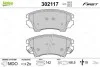 Тормозные колодки дисковые CHEVROLET/OPEL Malibu/AstraJ/Cascada/InsigniaA/Zafira "1,4-2,4 "F "08>> Valeo 302117 (фото 2)