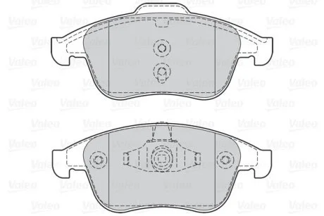 Тормозные колодки дисковые RENAULT Clio/GrandScenic/Laguna/Megane/Scenic "1,2-2,0 "F "07>> Valeo 302128