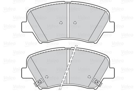 Гальмівні колодки First HYUNDAI/KIA I30/Ceed "F "11>> Valeo ="302139"