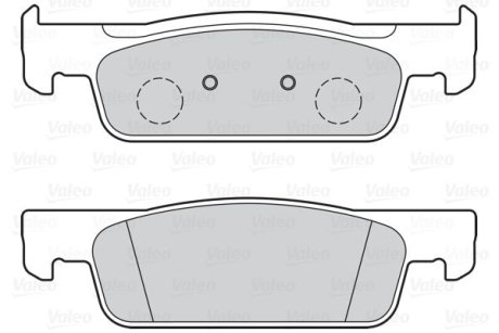 Тормозные колодки дисковые DACIA/RENAULT/SMART Logan/Sandero/Clio/Twingo/Fortwo/Forour "F "12>> Valeo 302150
